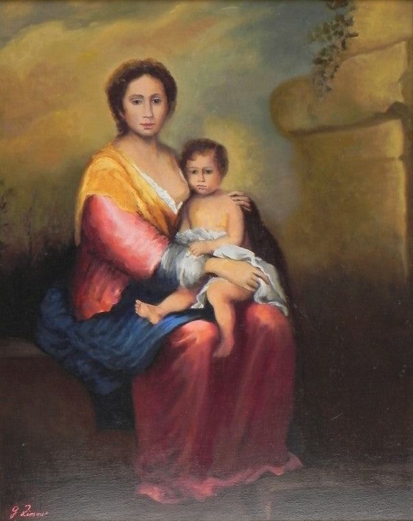 Virgin with Child - Old Master Study