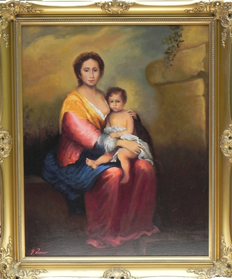 Virgin with Child - Old Master Study